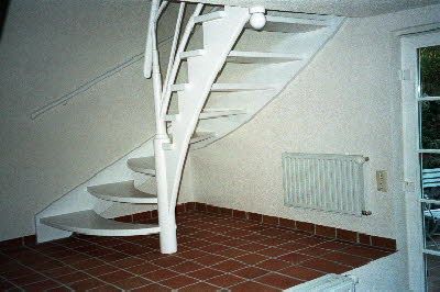 Zone inférieure de l'escalier